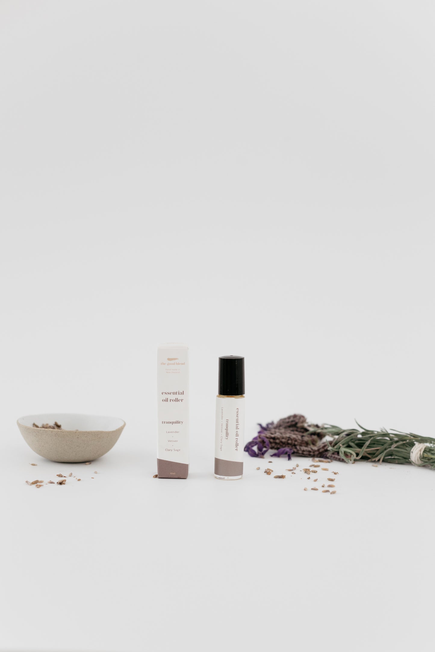 Tranquility essential oil roller by The Good Blend